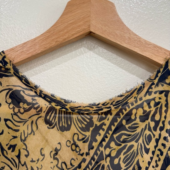 Zara Paisley Strappy Back Maxi Dress NWT Size S – 100% Viscose - Picture 6 of 10